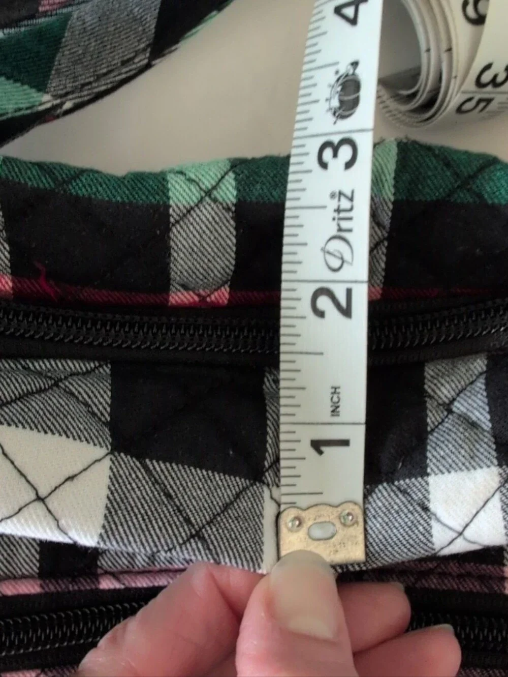 Vera Bradley Crossbody -- Plaid Print